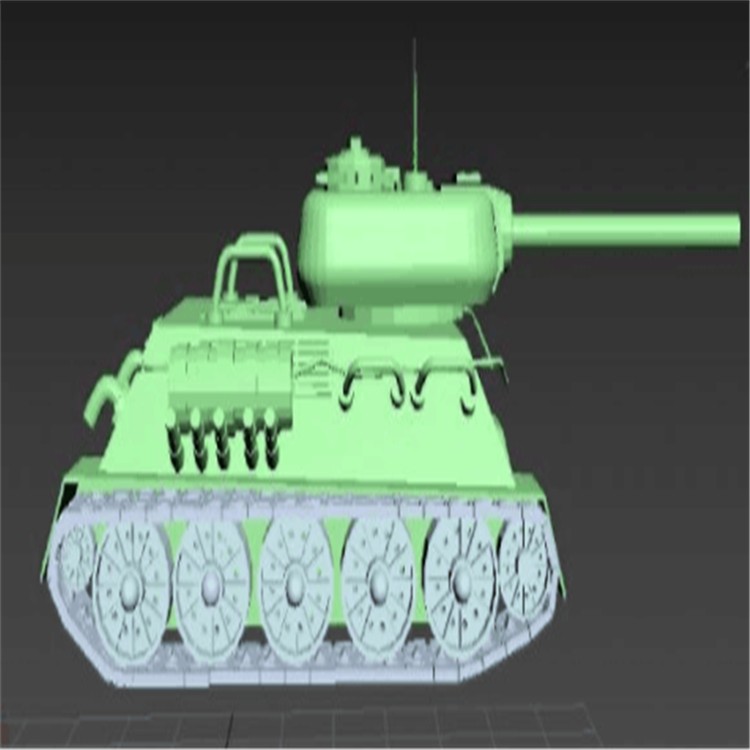 磐石充气军用坦克模型